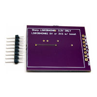 Sharp LS013B4DN02 Technical Literature