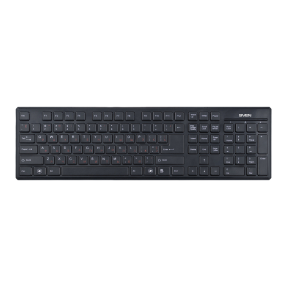 Sven ELEGANCE 5700 User Manual