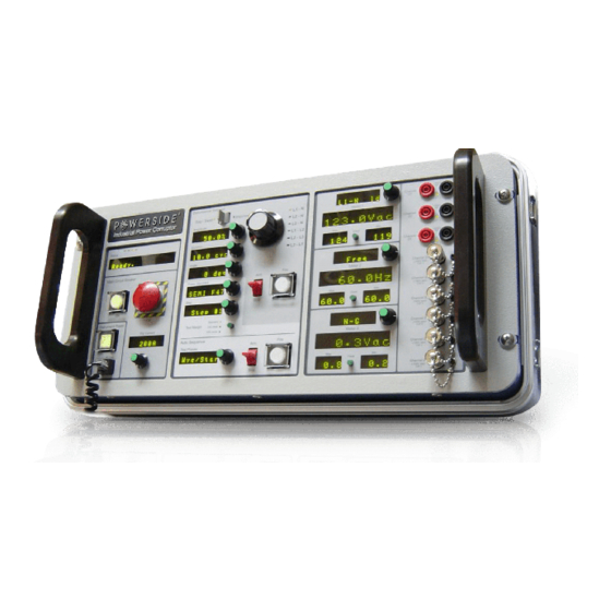 PSL IPC-480V-200A User Manual
