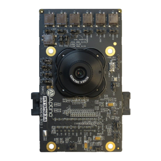 ON Semiconductor MT9M034I12STCVH-GEVB User Manual