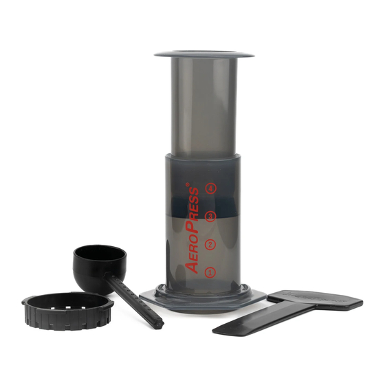 Aerobie AEROPRESS Coffee and Espresso Maker Manual