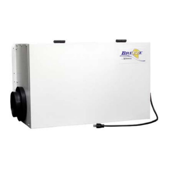RenewAire Breeze BR70 Installation And Operation Manual
