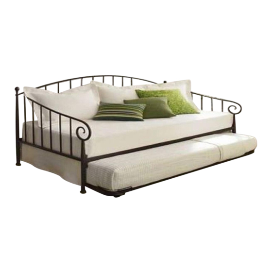 Crate&Barrel PORTO DAYBED Quick Start Manual