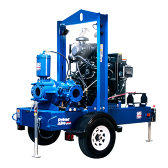 GORMAN-RUPP PUMPS PA Series Installation, Operation, And Maintenance Manual With Parts List