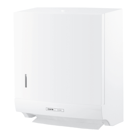 CWS Paradise Paper Slim Installation And Operating Instructions