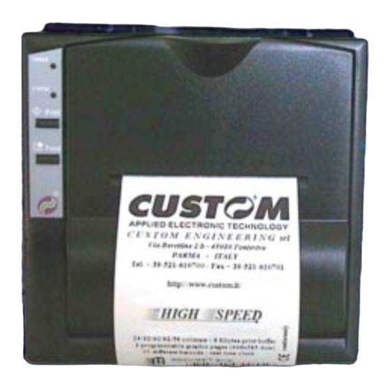 Custom Audio Electronics FT190HACCP User Manual
