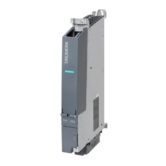 Siemens SINUMERIK ONE 6FC5317-5AA00-0AA0 Equipment Manual