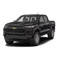 Chevrolet Colorado 2024 Manual