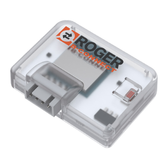 Roger DEMO B74/BCONNECT Manuals