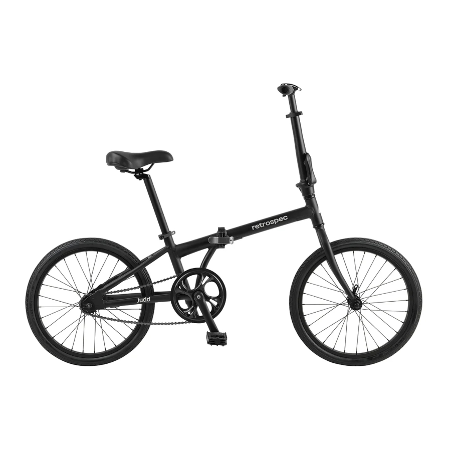 Retrospec Judd - Folding Bike Manual