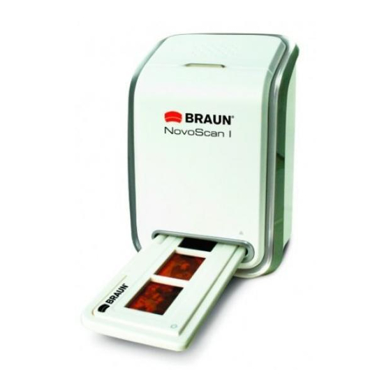 Braun NovoScan I Manuals