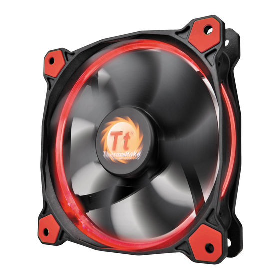 Thermaltake Riing 12 Installation Manual