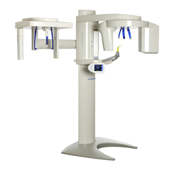 Sirona Orthophos XG Plus DS/Ceph Operating Instructions Manual