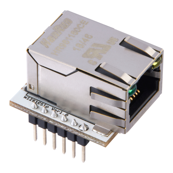 Wiznet WIZ810Sio User Manual