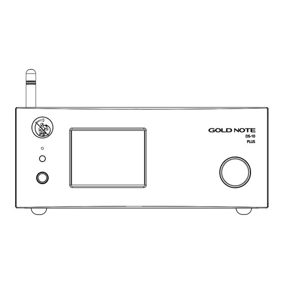 Gold Note DS-10 PLUS Owner's Manual