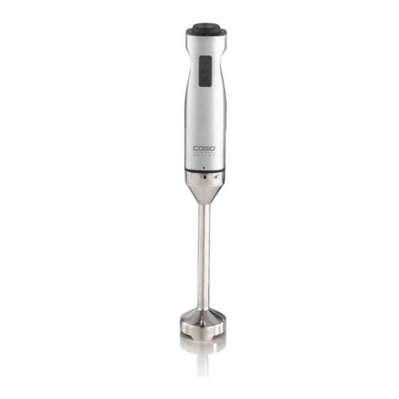 CASO DESIGN Stabmixer HB 1000 Manual