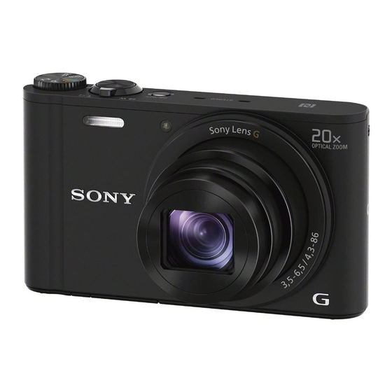 Sony Cyber-SHOT DSC-WX350 Questions & Answers