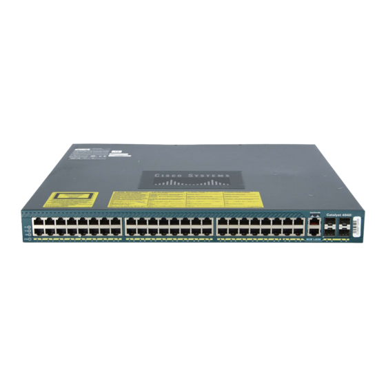 Cisco Catalyst 4948 Datasheet