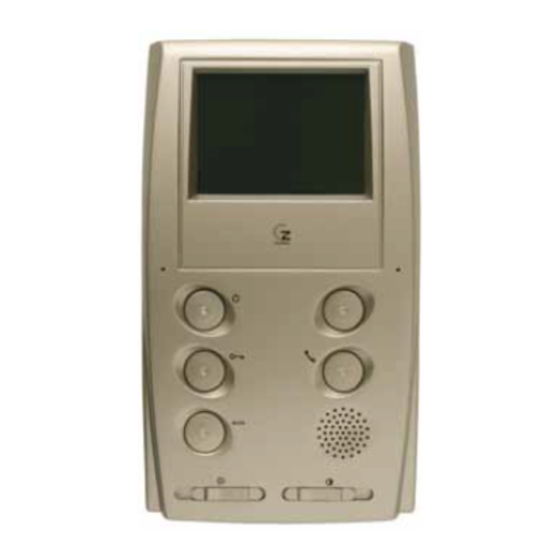 Guinaz M2710D Hands-Free Video Intercom Manuals