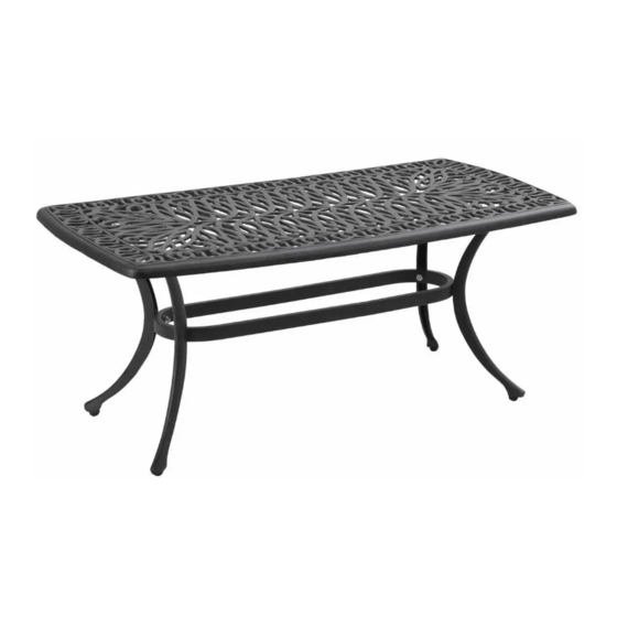 Hartman AMALFI 60749162 Assembly Instructions