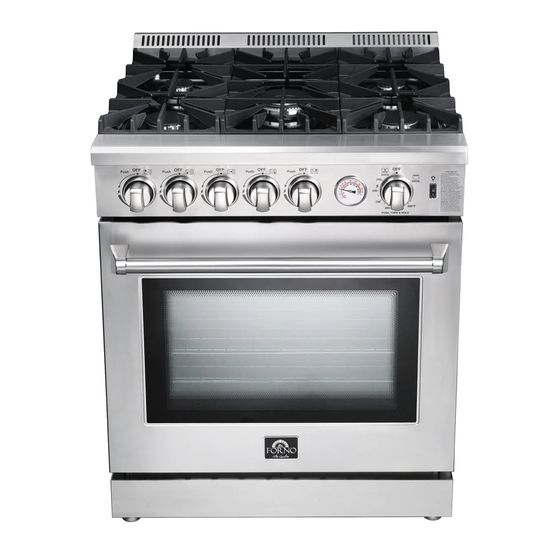 Forno FFSGS6275-30 Installation Manual