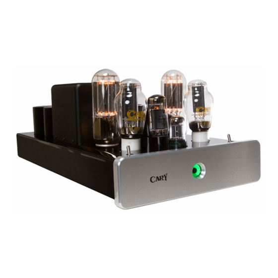Cary Audio Design CAD-211M Operating Manual
