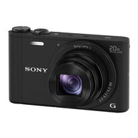 Sony Cyber-shot DSC-WX350 Instruction Manual