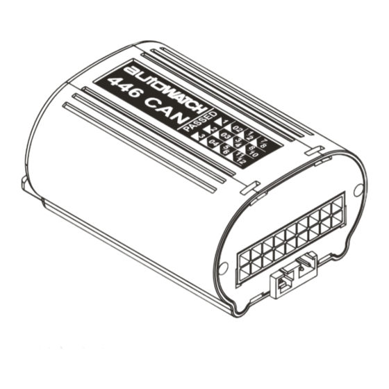 AutoWatch 446 Wiring Diagram
