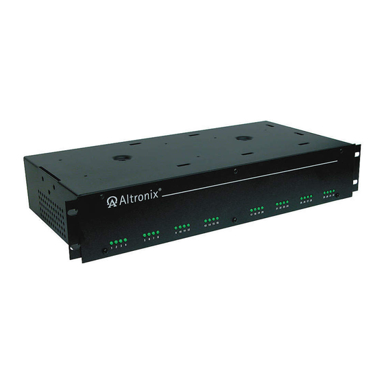 Altronix R2432300UL Installation Manual