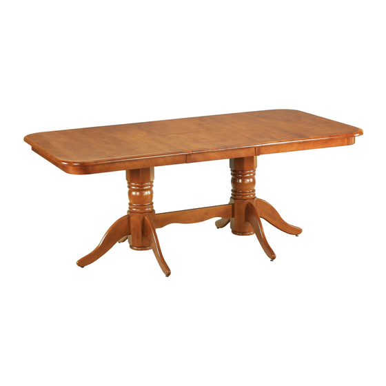 East West Furniture NAT Assembly Instructions