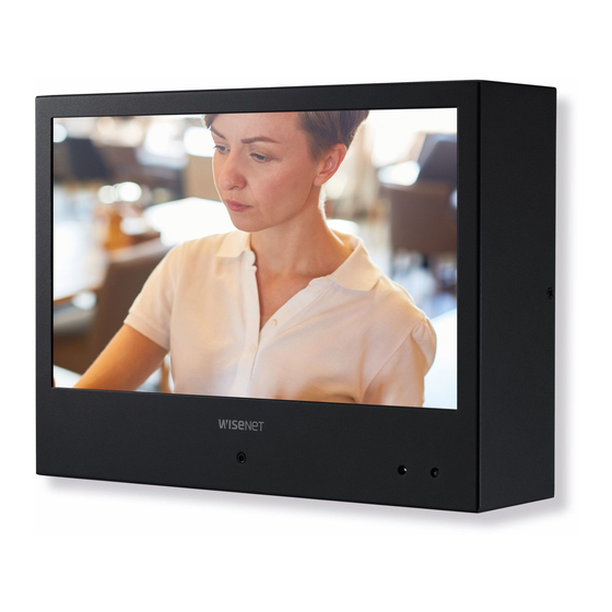 Hanwha Techwin Wisenet SMT-1030PV Manuals