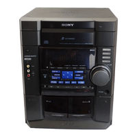 Sony HCD-DX30 Service Manual