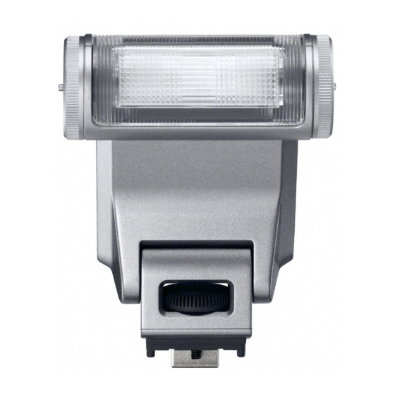 Sony HVL-F20S Operating Instructions