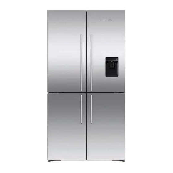 Fisher & Paykel ACTIVESMART RF605QNUVX1 User Manual