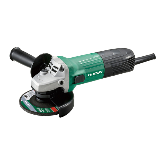 HIKOKI G 10SS2 Handling Instructions Manual
