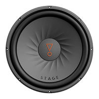 Harman JBL Stage 122D Owner's Manual