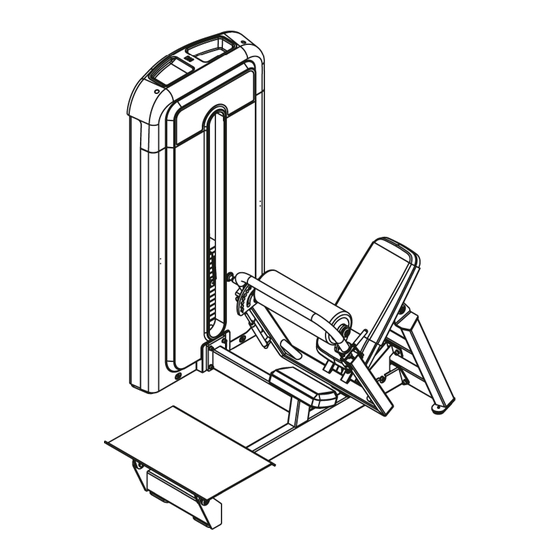 Pulse fitness Dual Strength Hip Thrust 510H Owner's Manual