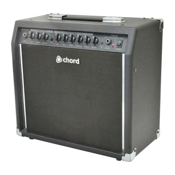 Chord CVH-40 User Manual