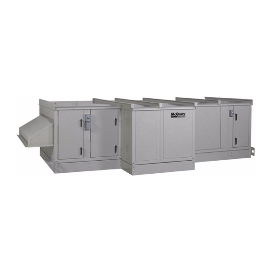 McQuay Skyline OAC Series Installation And Maintenance Manual