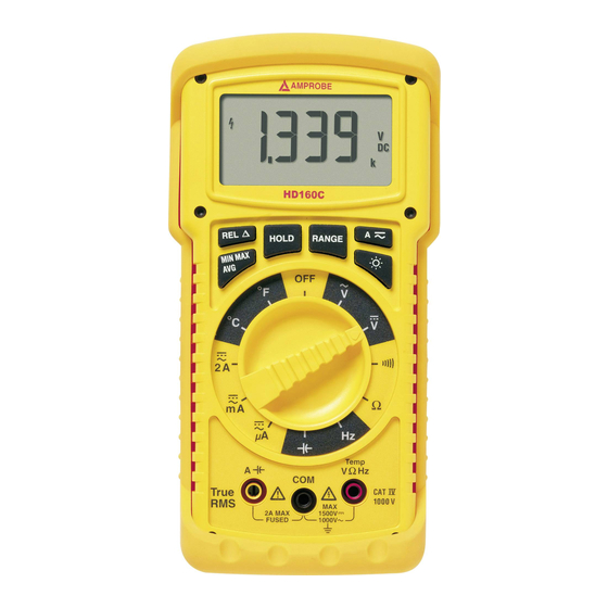 Amprobe HD160C User Manual