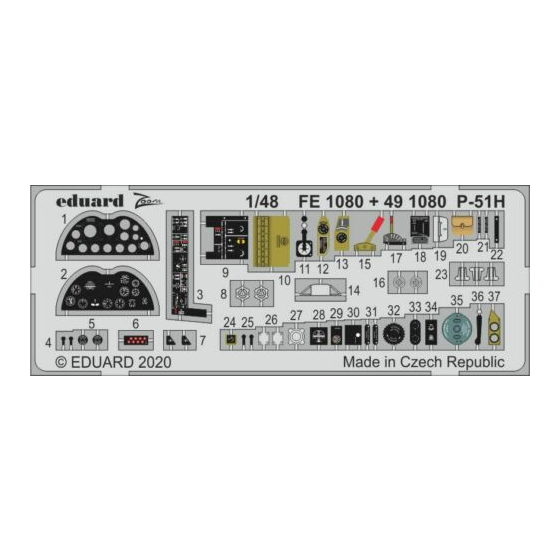 Eduard P-51H Manual