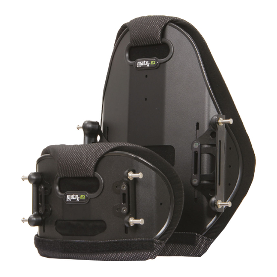 Motion Concepts Invacare Matrx Mini back Installation & User Manual