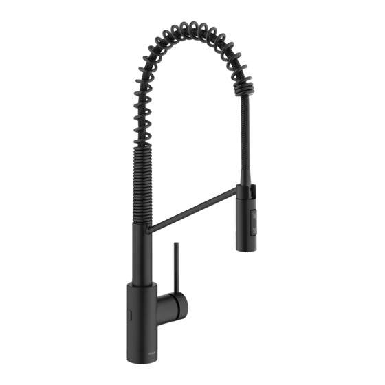 Kraus Oletto KSF-2631 Installation Manual
