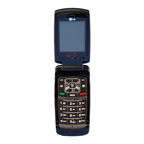 LG LX360 User Manual