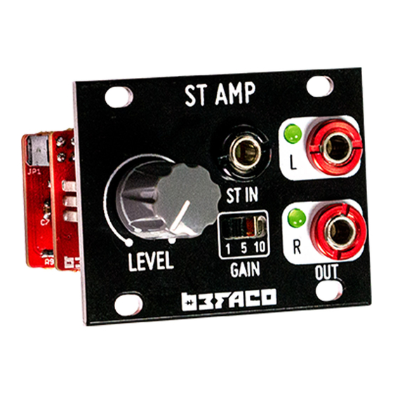 Befaco ST AMP User Manual