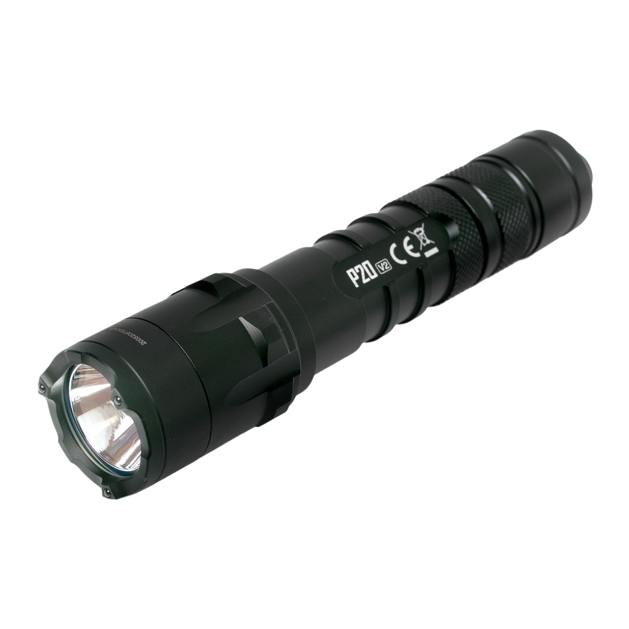 Nitecore P20 V2 - High Performance Tactical Flashlight Manual