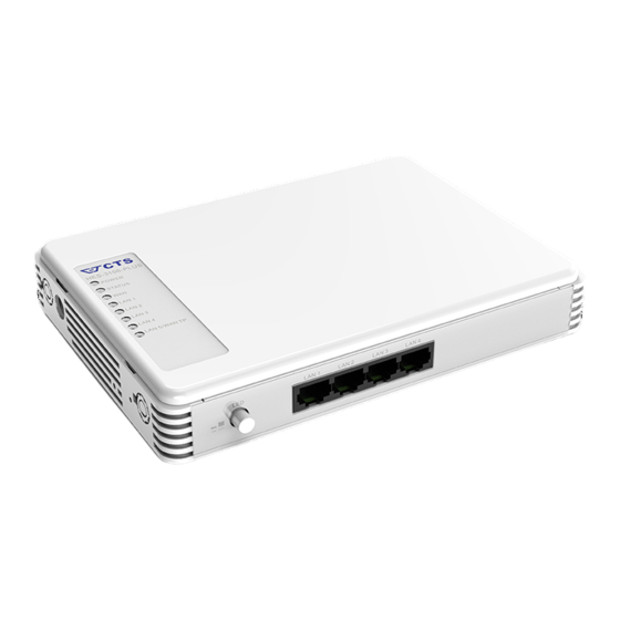 CTS HES-3106-PLUS Series User Manual
