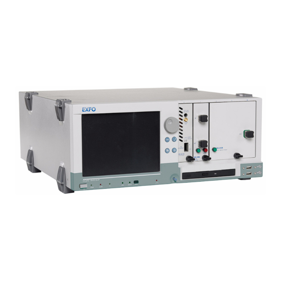 EXFO USER GUIDE User Manual