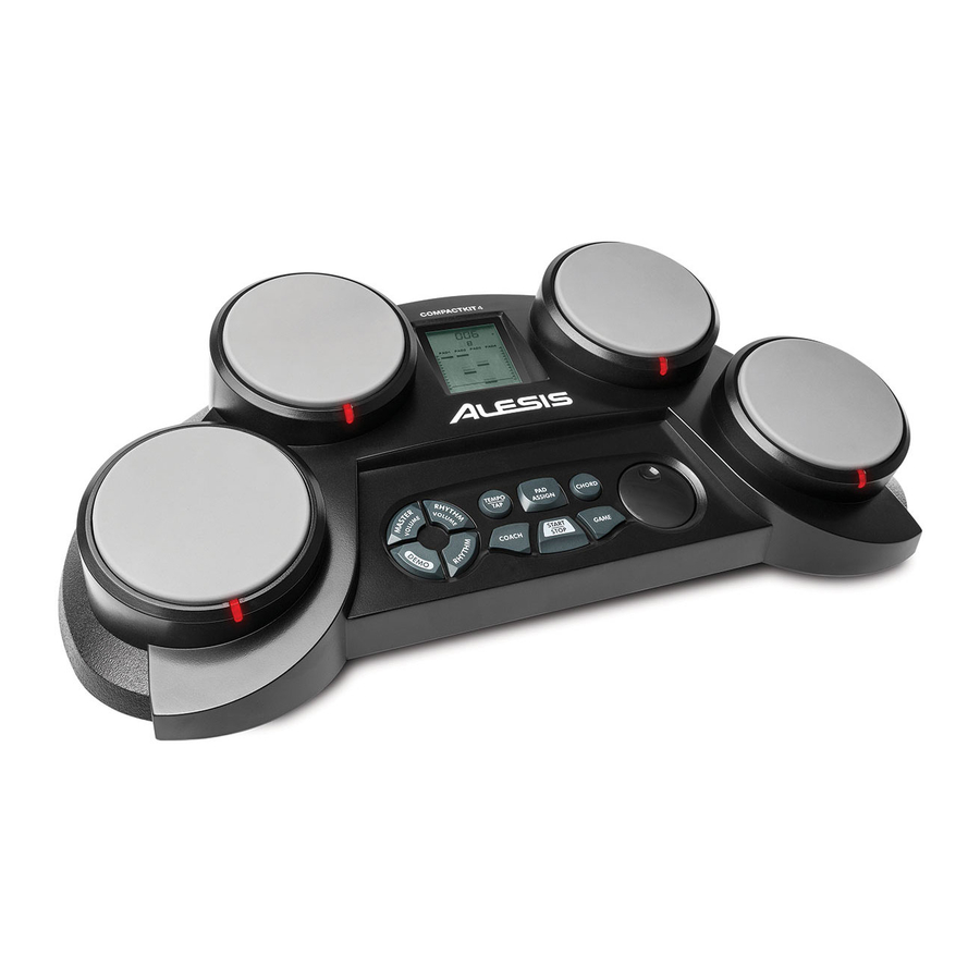 Alesis CompactKit 4 - Multipad Manual