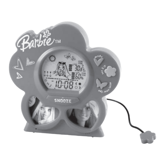 LEXIBOOK SM85BB Barbie Clock / Frame Manuals
